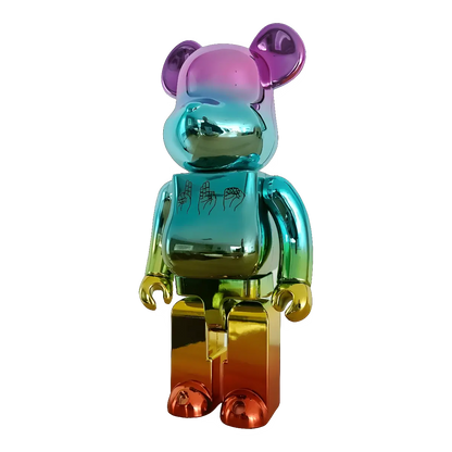 Bearbrick UFO Alan Smithee Film 400% schräg