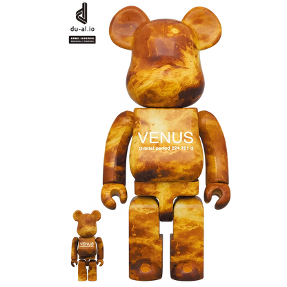 Bearbrick Venus [DAVINCI+ NASA Venus Exploration Mission Start] 100%+400% Herstellerbild 1