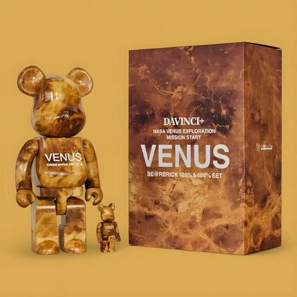 Bearbrick Venus [DAVINCI+ NASA Venus Exploration Mission Start] 100%+400% mit Verpackung