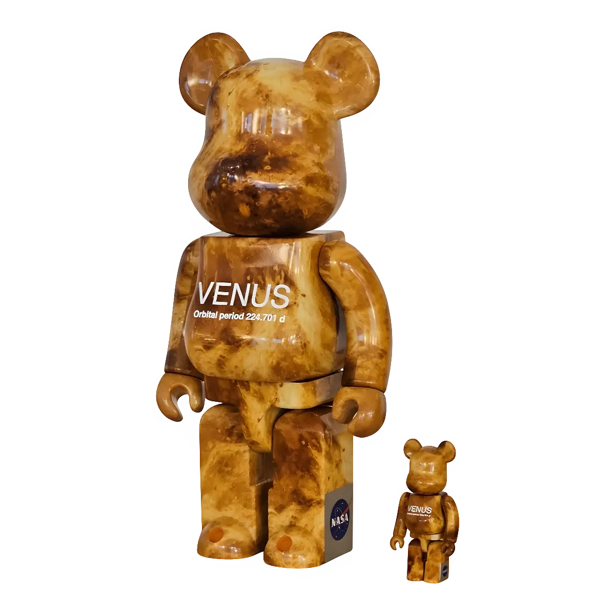 Bearbrick Venus [DAVINCI+ NASA Venus Exploration Mission Start] 100%+400% schräg