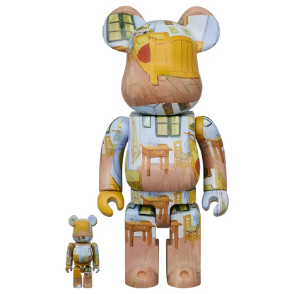 Bearbrick Vincent van Gogh The Bedroom 100%+400% Herstellerbild 1