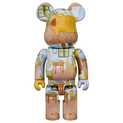 Bearbrick Vincent van Gogh The Bedroom 100%+400% Herstellerbild 3