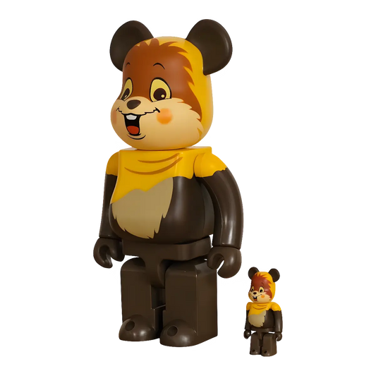 Bearbrick Wicket Ewoks Version schräg