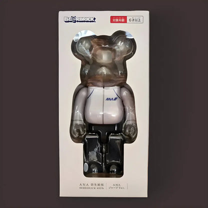 Bearbrick YUZU for ANA Jersey 400% in der Verpackung