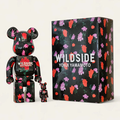 Bearbrick Yohji Yamamoto 'Wildside' 100%+400% mit Verpackung