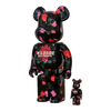 Bearbrick Yohji Yamamoto 'Wildside' 100%+400% schräg