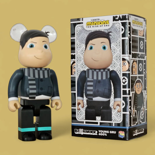 Bearbrick Young Gru [Minions - The Rise of Gru] 400% mit Verpackung