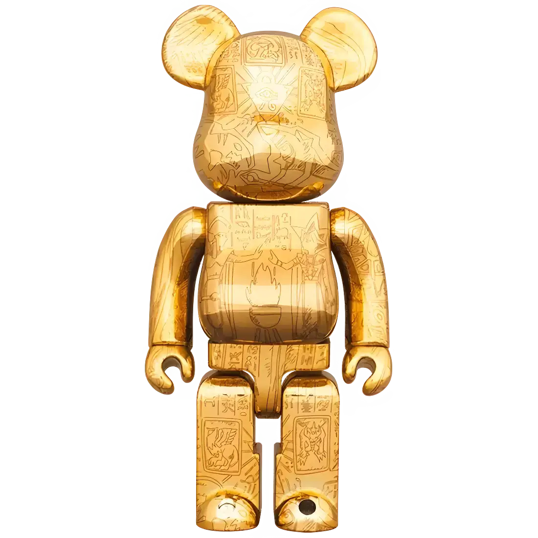 Bearbrick Yu-Gi-Oh! Duel Monsters 'Millennium Puzzle' 400% Herstellerbild 1