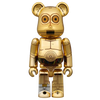 Bearbrick Chase Star Wars #1 - C-3PO Vorderseite