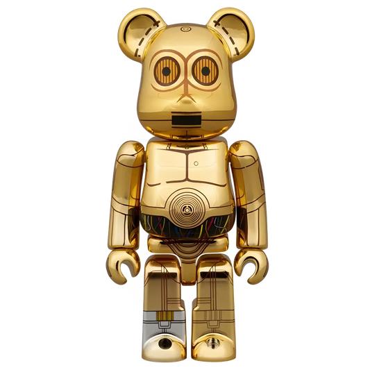 Bearbrick Chase Star Wars #1 - C-3PO Vorderseite