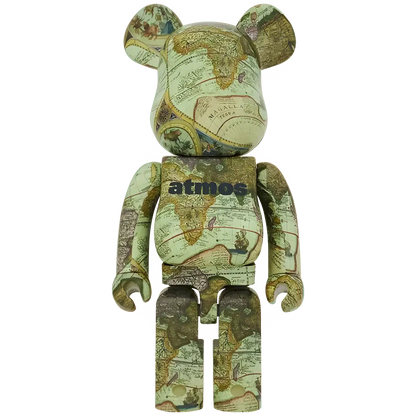 Bearbrick atmos Aged Map 1000% Herstellerbild 1