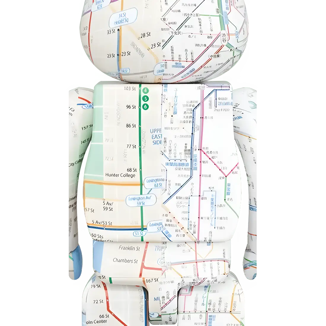 Bearbrick atmos Subway 100%+400% Herstellerbild 4