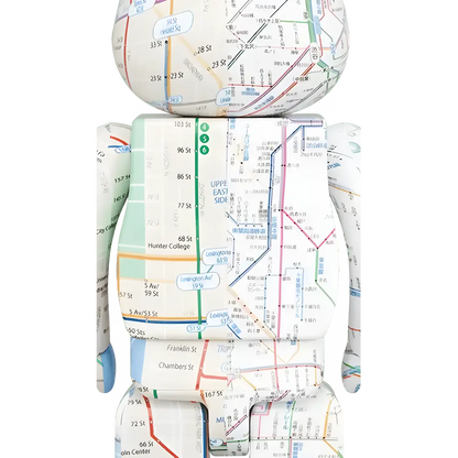 Bearbrick atmos Subway 100%+400% Herstellerbild 4