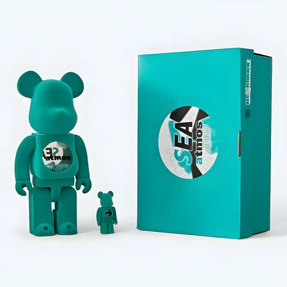 Bearbrick atmos WIND AND SEA Type-2 100%+400% mit Verpackung