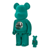 Bearbrick atmos WIND AND SEA Type-2 100%+400% schräg