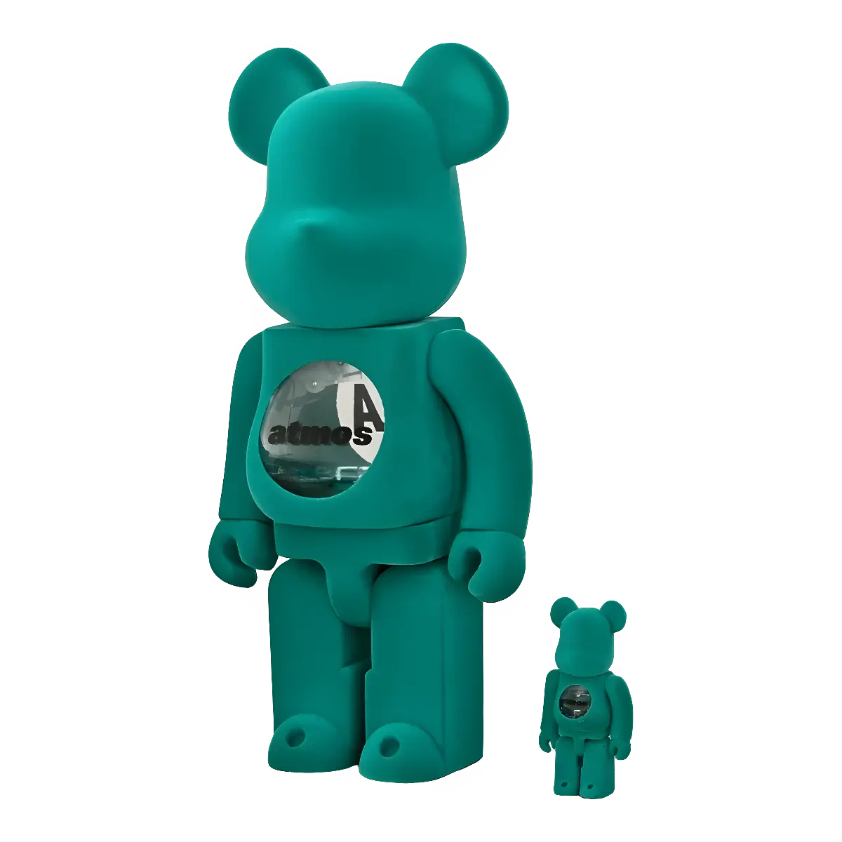 Bearbrick atmos WIND AND SEA Type-2 100%+400% schräg
