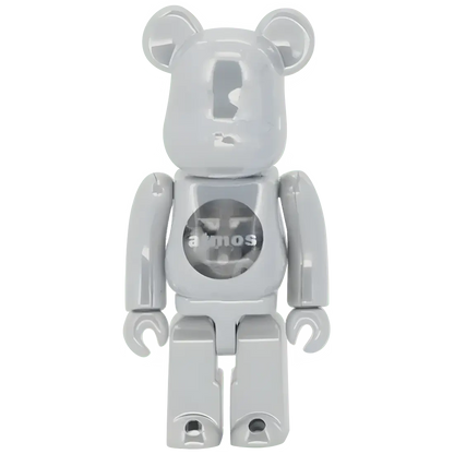 Bearbrick atmos White Chrome Version 100%+400% Herstellerbild 2
