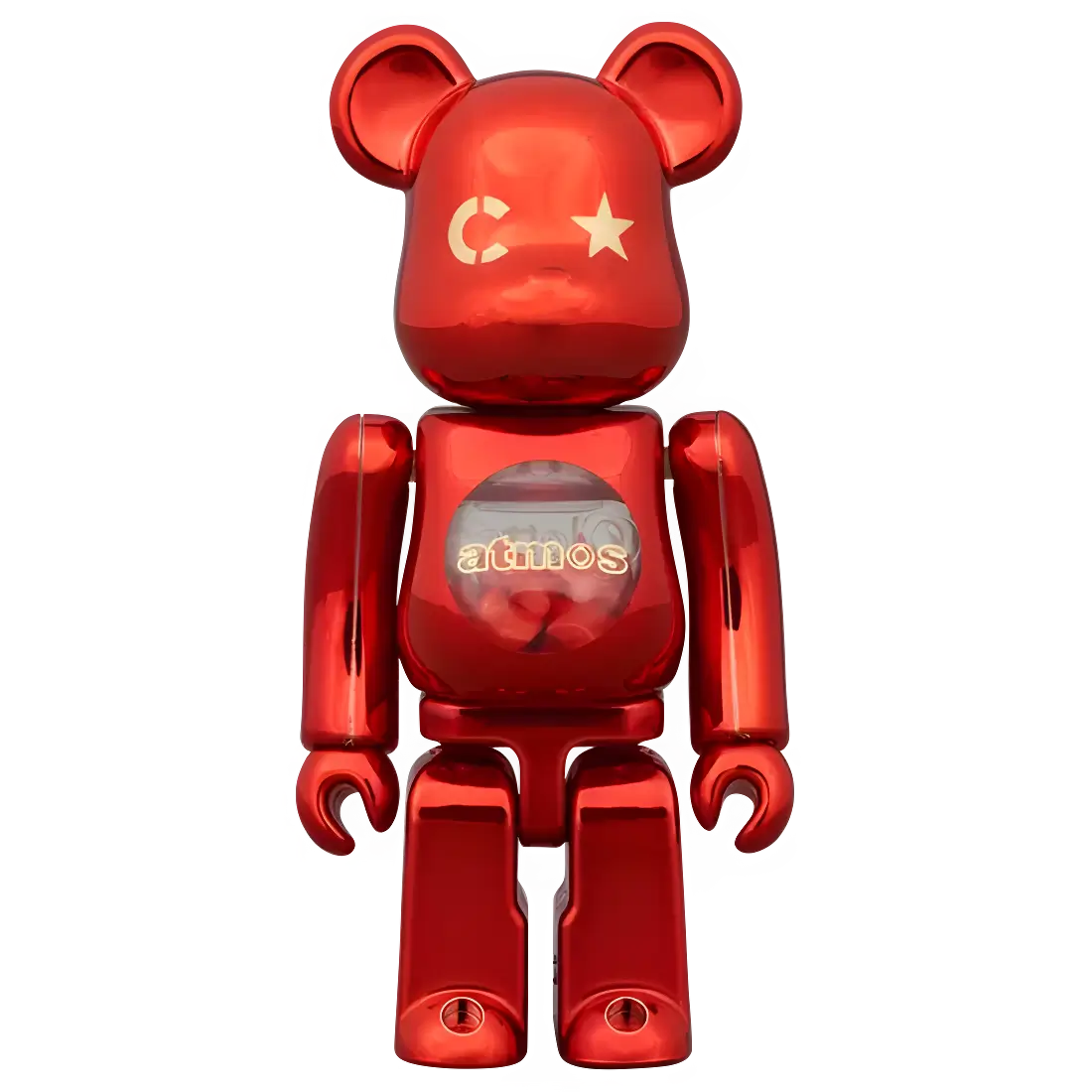 Bearbrick atmos × Clottee 100%+400% Herstellerbild 2