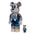 BE@RBRICK fragment design Mickey Mouse Blue Version (100%+400%)