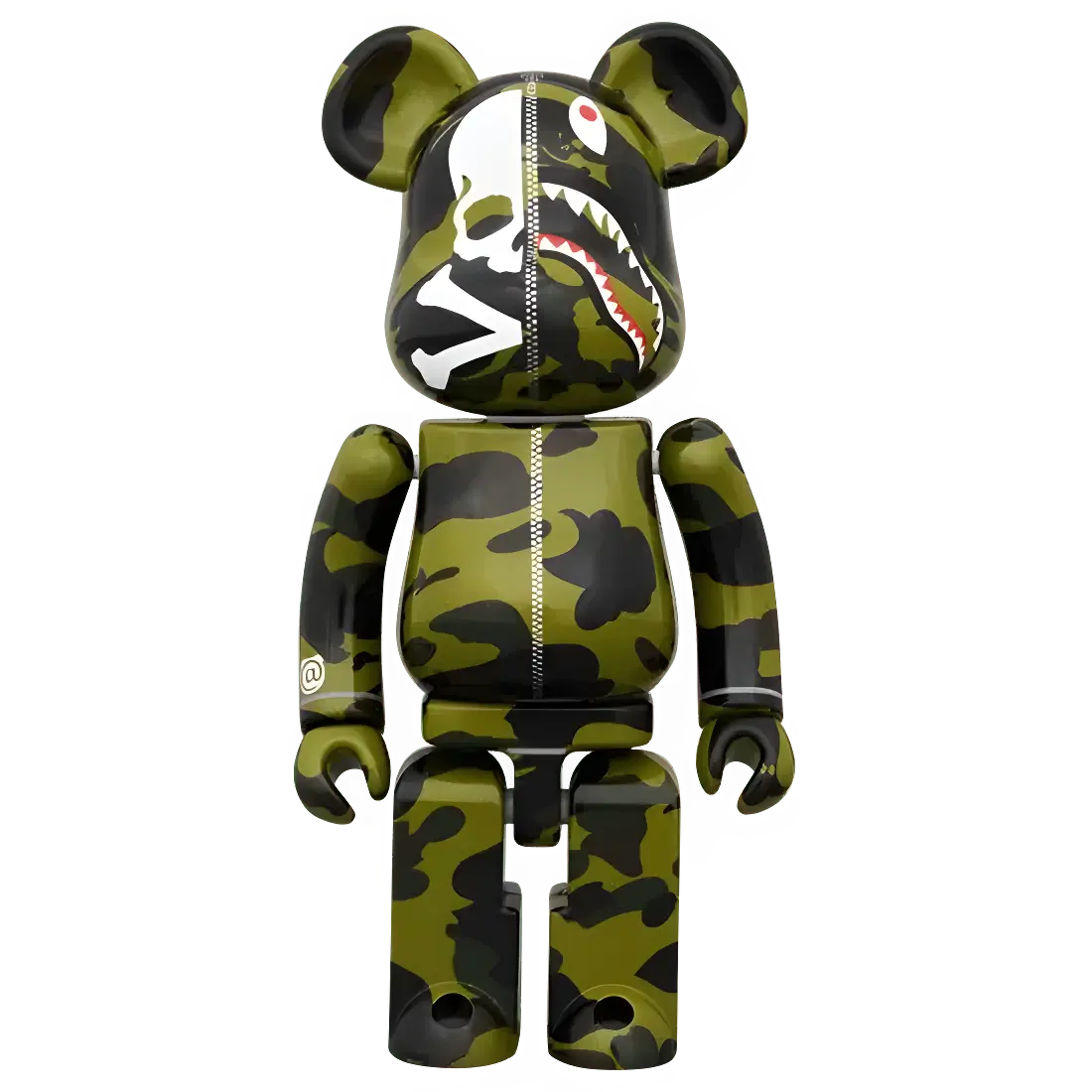 Bearbrick mastermind × A Bathing Ape Green 200% Herstellerbild 1