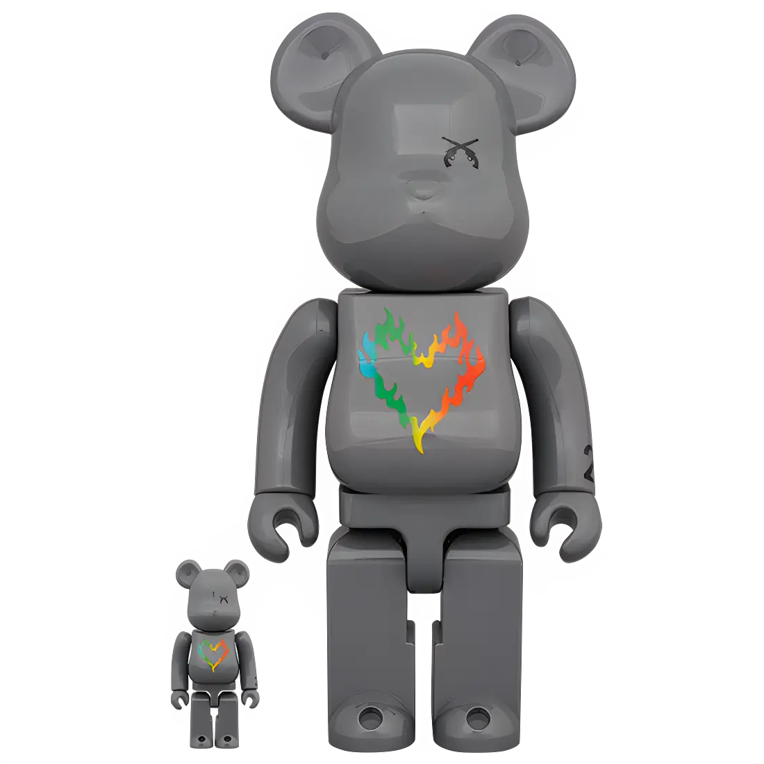 Bearbrick roarguns 20th Anniversary 100%+400% Herstellerbild 1