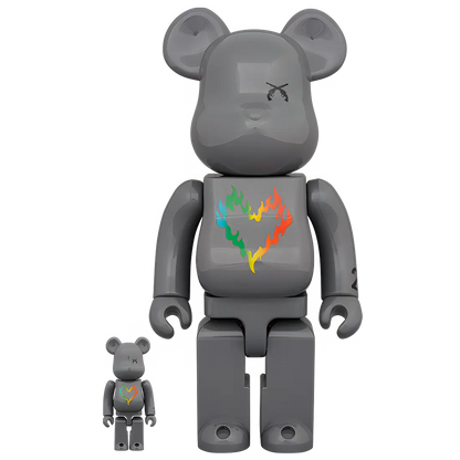 Bearbrick roarguns 20th Anniversary 100%+400% Herstellerbild 1