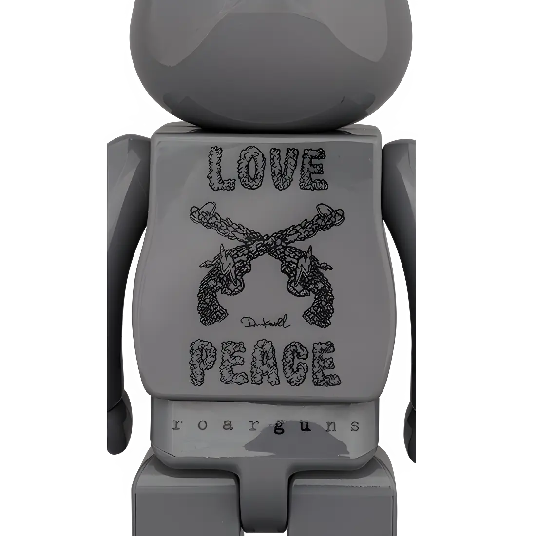 Bearbrick roarguns 20th Anniversary 100%+400% Herstellerbild 4