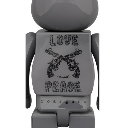 Bearbrick roarguns 20th Anniversary 100%+400% Herstellerbild 4