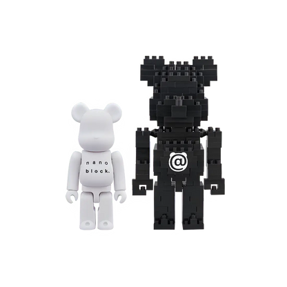 Bearbrick × nanoblock 2-Pack Set A 100% Herstellerbild 1