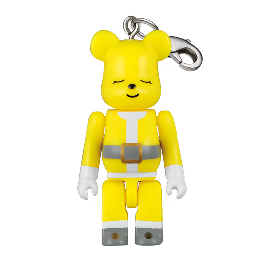 Bearbrick Merry Green Christmas 2009 - Yellow (50%) - MyBearBrick.de
