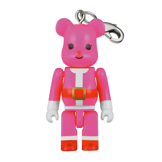 Bearbrick Merry Green Christmas 2009 - Pink (50%) - MyBearBrick.de