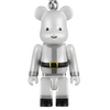 Bearbrick Merry Green Christmas 2008 - Pearl White (50%) - MyBearBrick.de