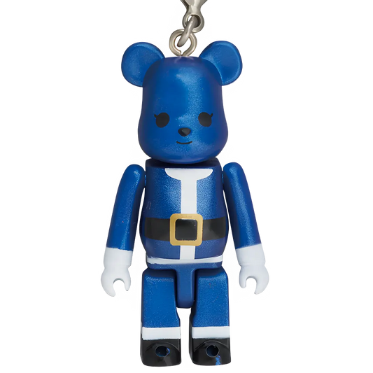 Bearbrick Merry Green Christmas 2011 - Blue (50%) - MyBearBrick.de