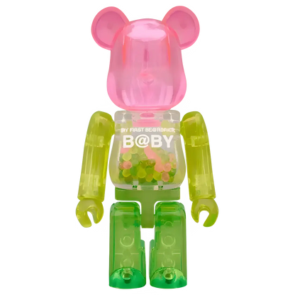 My First Bearbrick Baby 1st Color Clear Version 100%+400% Herstellerbild 2