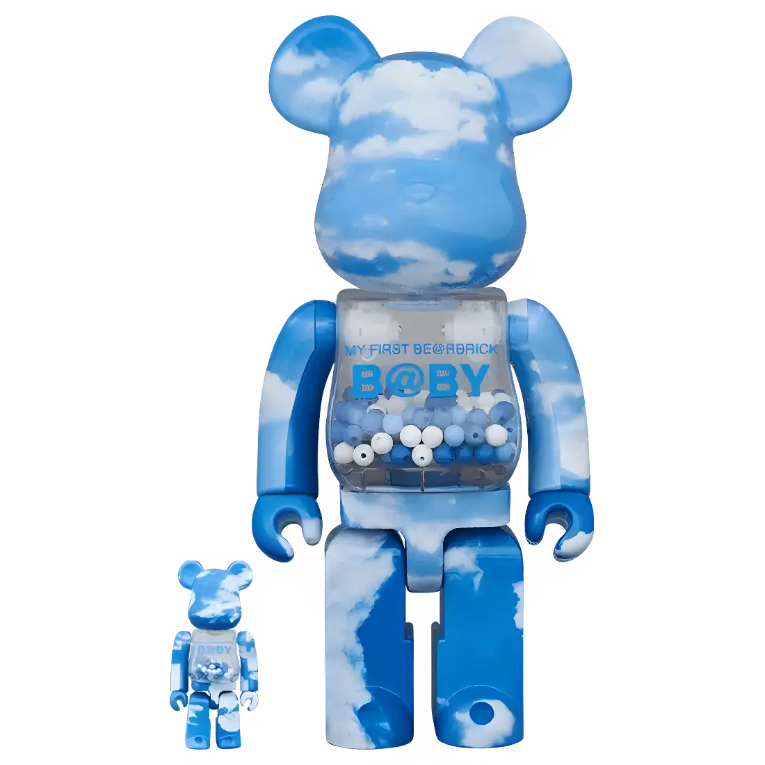 My First Bearbrick Baby Blue Sky Version 100%+400% Herstellerbild 1