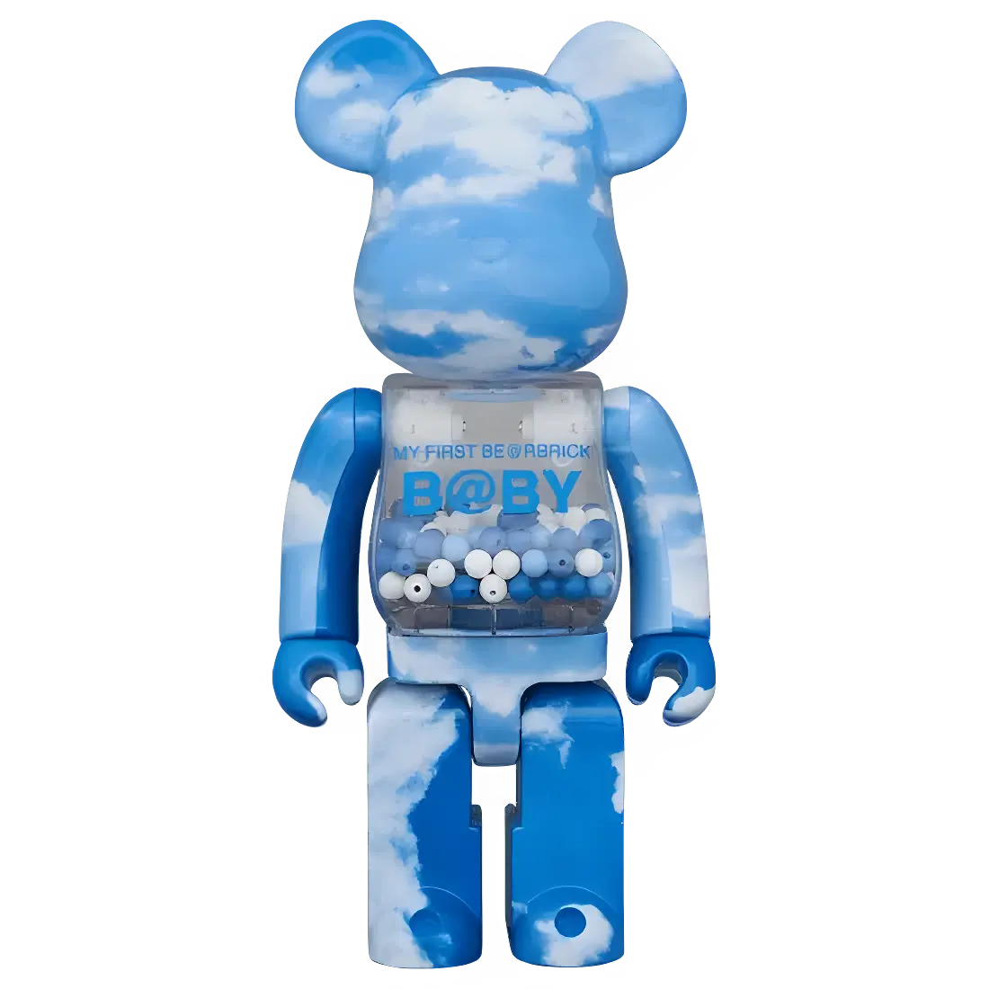 My First Bearbrick Baby Blue Sky Version 100%+400% Herstellerbild 3