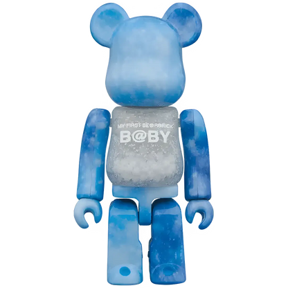 My First Bearbrick Baby Crystal of Snow Version 100%+400% Herstellerbild 2