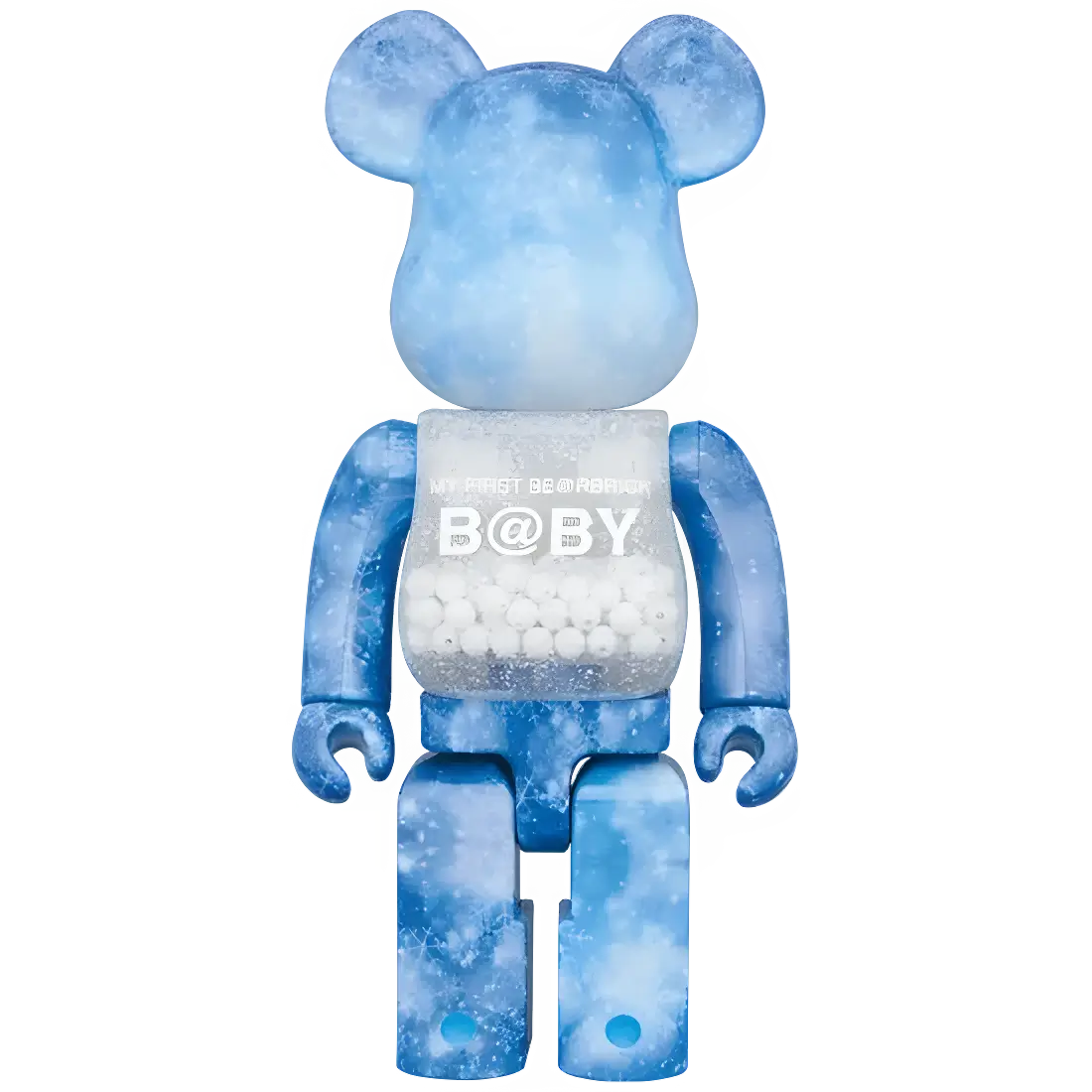 My First Bearbrick Baby Crystal of Snow Version 100%+400% Herstellerbild 3