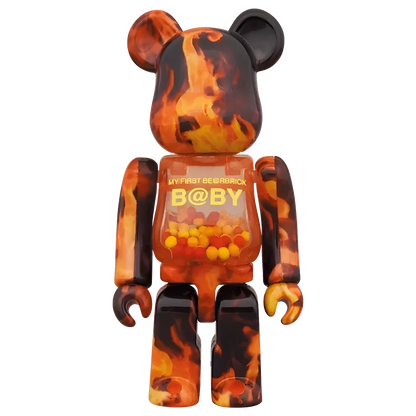 My First Bearbrick Baby Flame Version 100%+400% Herstellerbild 2