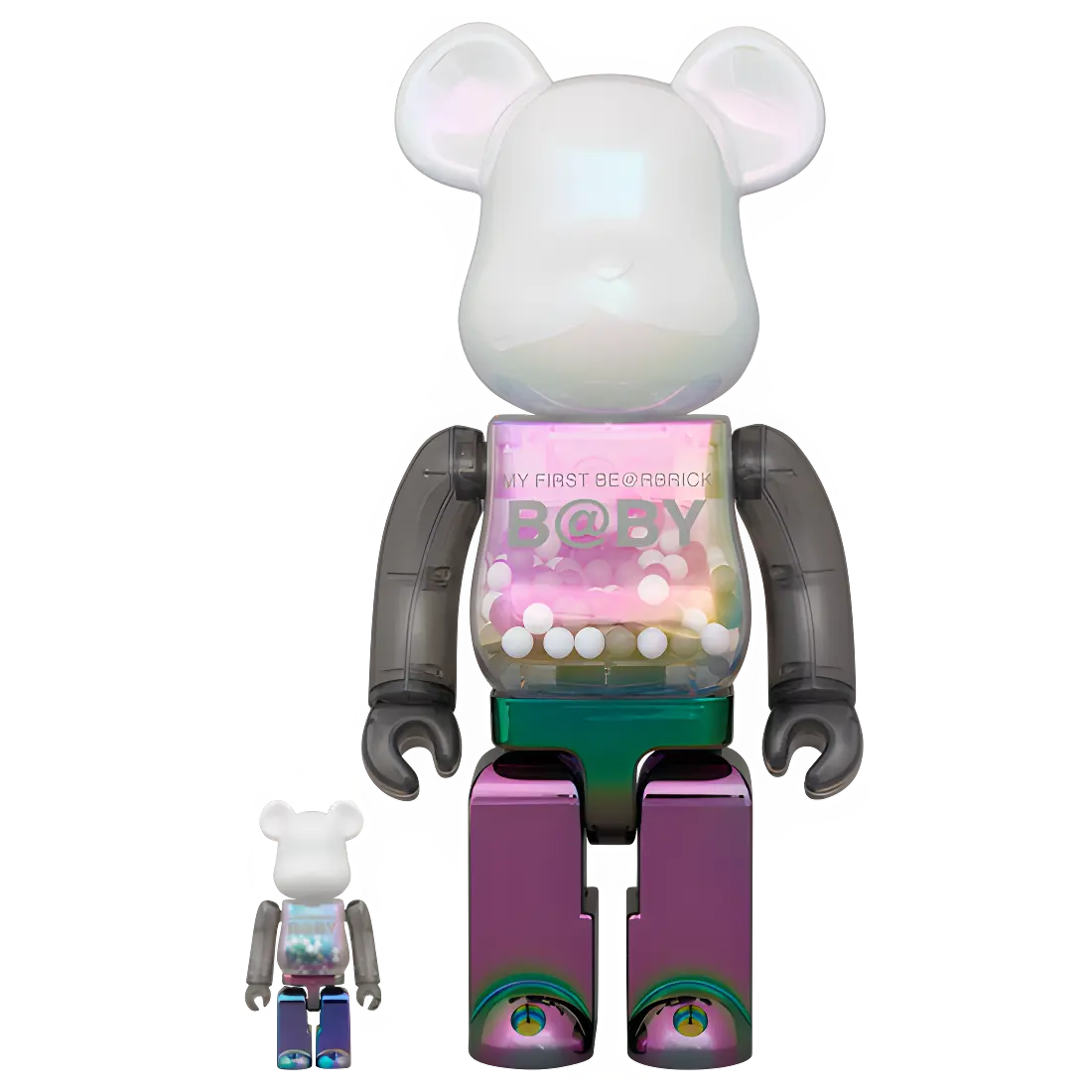 My First Bearbrick Baby Mutant Version 100%+400% Herstellerbild 1