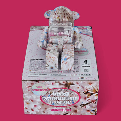 My First Bearbrick Baby Sakura Version 100%+400% Echtheitsmerkmale