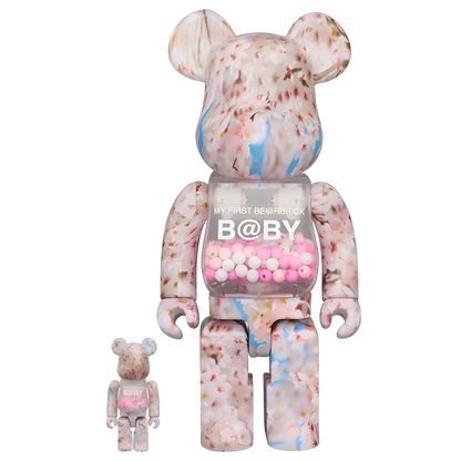 My First Bearbrick Baby Sakura Version 100%+400% Herstellerbild 1