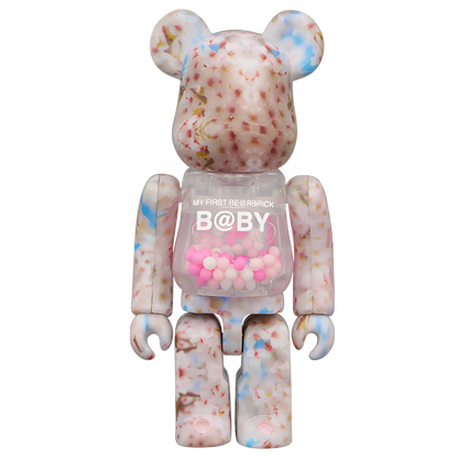 My First Bearbrick Baby Sakura Version 100%+400% Herstellerbild 2