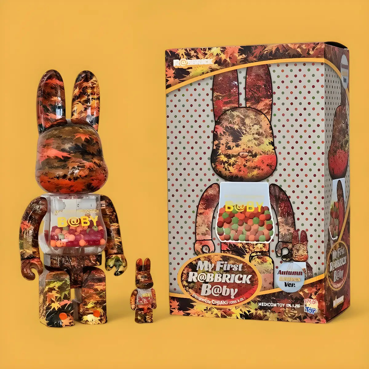 My First Rabbrick Baby Autumn Leaves Version 100%+400% mit Verpackung