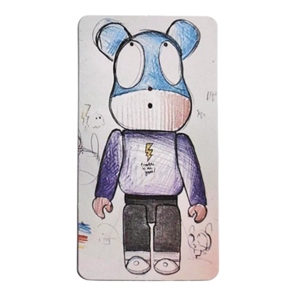 B@RBRICK Series 46 "Edgar Plans" 100% SECRET Begleitkarte