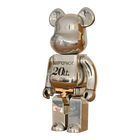 BE@RBRICK 20th Anniversary Deep Chrome Version (400%)
