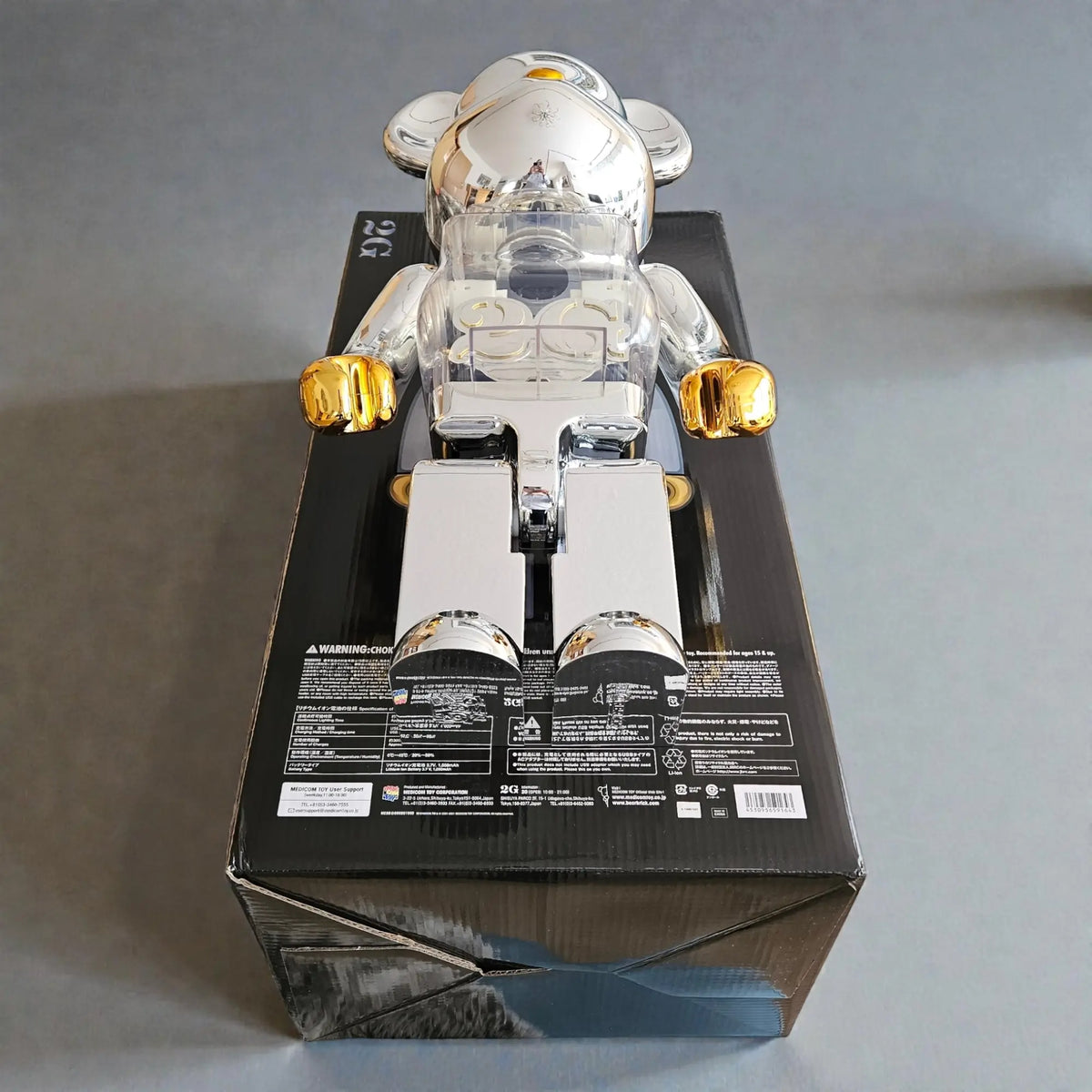 Bearbrick 2G 1000% Echtheitsmerkmale