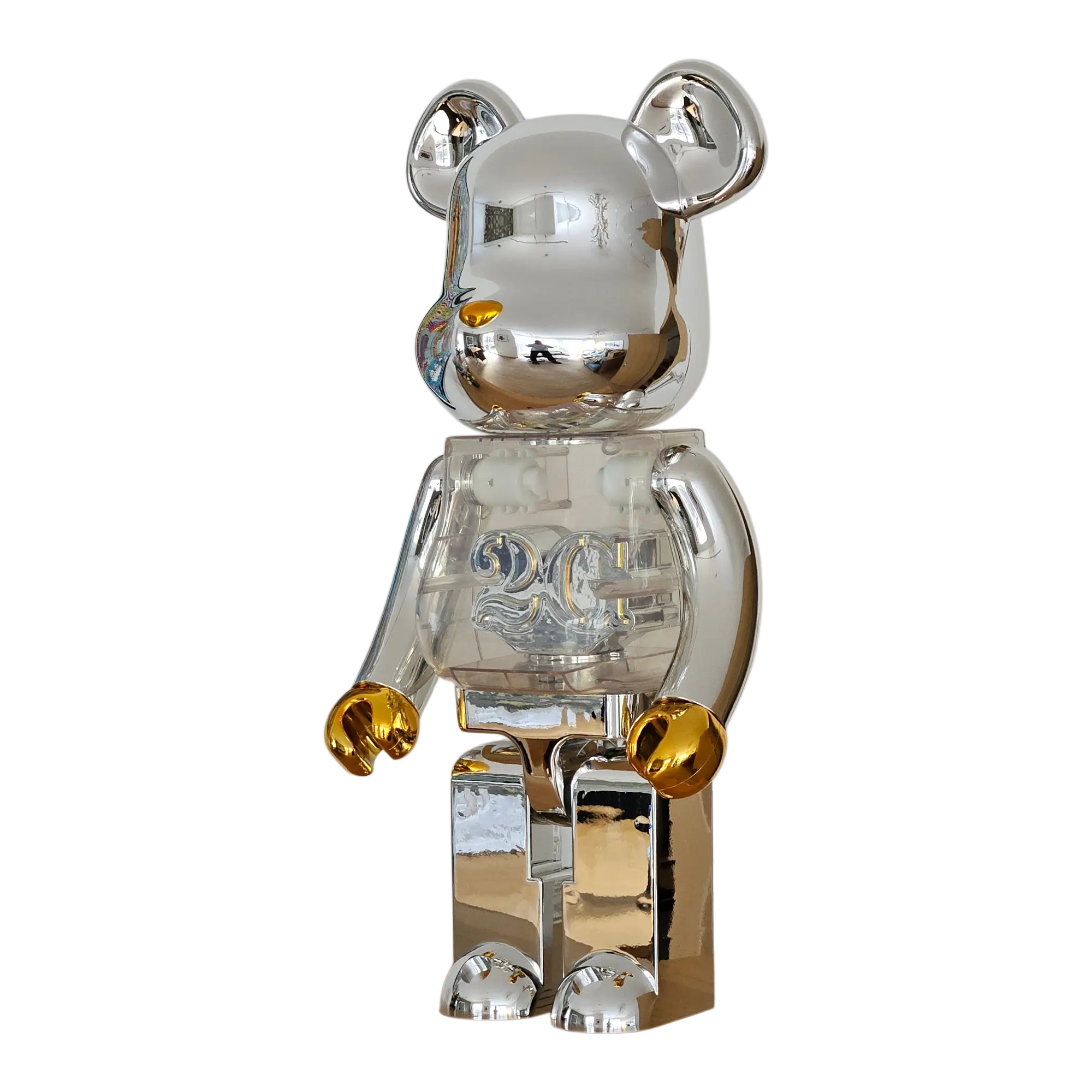 BE@RBRICK SORAYAMA × 2G SILVER Ver. 彫刻・オブジェ MEDICOM TOY BE