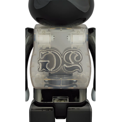 Bearbrick 2G Black Chrome Version 100%+400% Herstellerbild 4