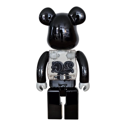 Bearbrick 2G Black Chrome Version 100%+400% Rückseite